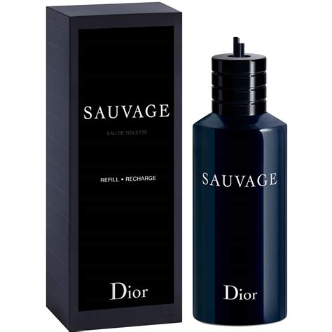 dior sauvage bottle empty|Dior Sauvage refill price.